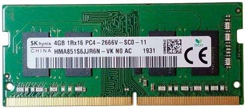 SK Hynix 4GB DDR4-2666V SODIMM Laptop RAM